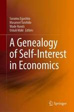 A Genealogy of Self-Interest in Economics