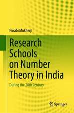 Research Schools on Number Theory in India: During the 20th Century