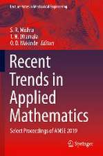 Recent Trends in Applied Mathematics: Select Proceedings of AMSE 2019