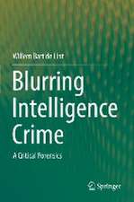 Blurring Intelligence Crime