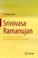 Srinivasa Ramanujan