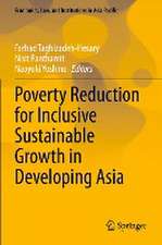 Poverty Reduction for Inclusive Sustainable Growth in Developing Asia