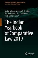 The Indian Yearbook of Comparative Law 2019