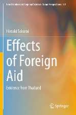 Effects of Foreign Aid