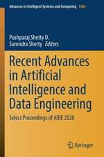 Recent Advances in Artificial Intelligence and Data Engineering: Select Proceedings of AIDE 2020