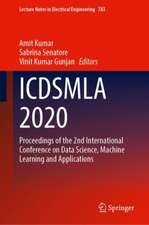 ICDSMLA 2020: Proceedings of the 2nd International Conference on Data Science, Machine Learning and Applications