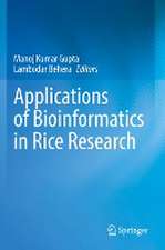 Applications of Bioinformatics in Rice Research