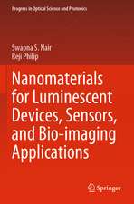 Nanomaterials for Luminescent Devices, Sensors, and Bio-imaging Applications