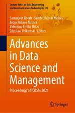 Advances in Data Science and Management: Proceedings of ICDSM 2021