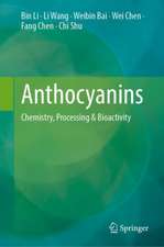 Anthocyanins: Chemistry, Processing & Bioactivity