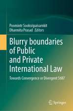 Blurry Boundaries of Public and Private International Law: Towards Convergence or Divergent Still?