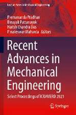 Recent Advances in Mechanical Engineering: Select Proceedings of ICRAMERD 2021