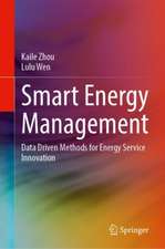 Smart Energy Management: Data Driven Methods for Energy Service Innovation