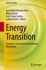 Energy Transition: Economic, Social and Environmental Dimensions