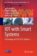 IOT with Smart Systems: Proceedings of ICTIS 2022, Volume 2