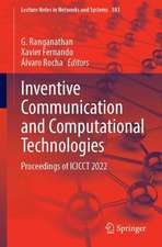 Inventive Communication and Computational Technologies