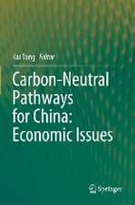 Carbon-Neutral Pathways for China: Economic Issues