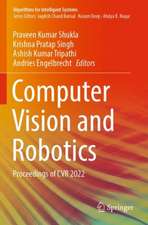 Computer Vision and Robotics: Proceedings of CVR 2022