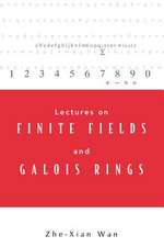 Lectures on Finite Fields and Galois Rings