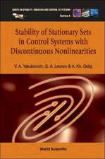 Stability of Stationary Sets in Control Systems with Discontinuous Nonlinearities