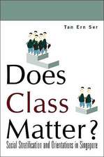 DOES CLASS MATTER?