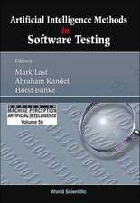 Artificial Intelligence Methods in Software Testing