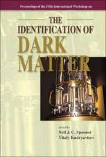 The Identification of Dark Matter