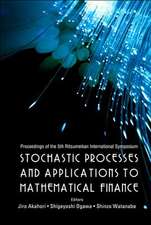 Stochastic Processes and Applications to Mathematical Finance