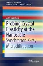 Probing Crystal Plasticity at the Nanoscales: Synchrotron X-ray Microdiffraction