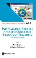 Information Studies and the Quest for Transdisciplinarity