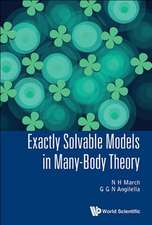 EXACTLY SOLVABLE MODELS IN MANY-BODY THEORY