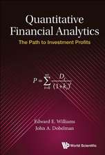 QUANTITATIVE FINANCIAL ANALYTICS