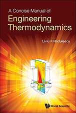 CONCISE MANUAL OF ENGINEERING THERMODYNAMICS, A