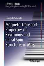 Magneto-transport Properties of Skyrmions and Chiral Spin Structures in MnSi