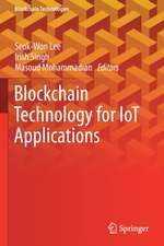 Blockchain Technology for IoT Applications