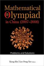 Mathematical Olympiad in China (2007-2008)