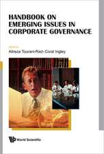 Handbook on Emerging Issues in Corporate Governance