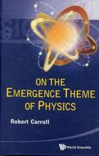 On the Emergence Theme of Physics