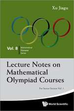 Lecture Notes on Mathematical Olympiad Courses
