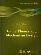 Game Theory and Mechanism Design