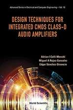 DESIGN TECHNIQUES INTEGRATED CMOS CLASS-D AUDIO AMPLIFIERS