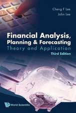 Financial Analysis, Planning and Forecasting