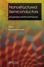 Nanostructured Semiconductors: Amorphization and Thermal Properties