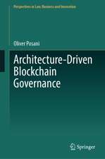 Architecture-Driven Blockchain Governance