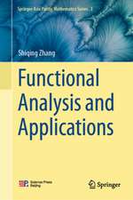 Functional Analysis and Applications
