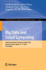 Big Data and Social Computing