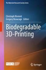 Biodegradable 3d-Printing