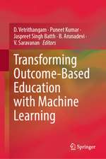 Transforming Outcome-Based Education with Machine Learning