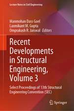 Recent Developments in Structural Engineering, Volume 3