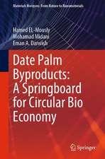 Date Palm Byproducts: A Springboard for Circular Bio Economy